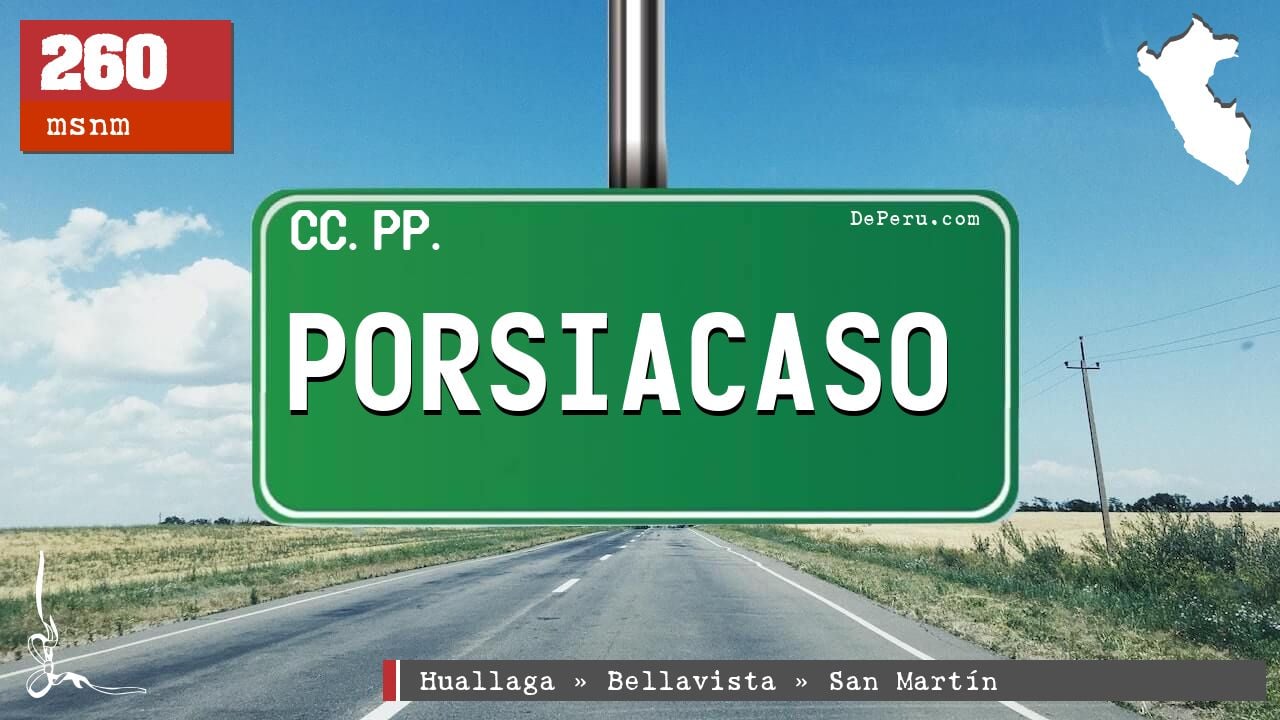 Porsiacaso