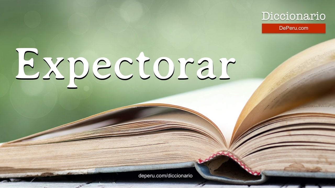 Expectorar