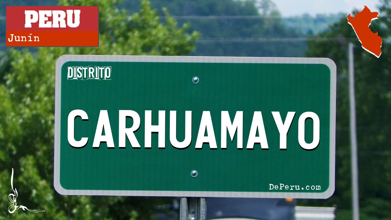 Fundacin poltica de Carhuamayo (Junn)