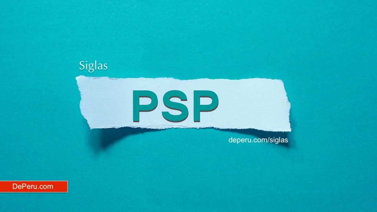 Sigla: PSP | pe ese pe - peesepe